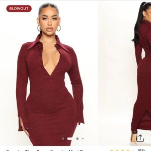 Fashion Nova Sweeter Than Sugar maxi dress
